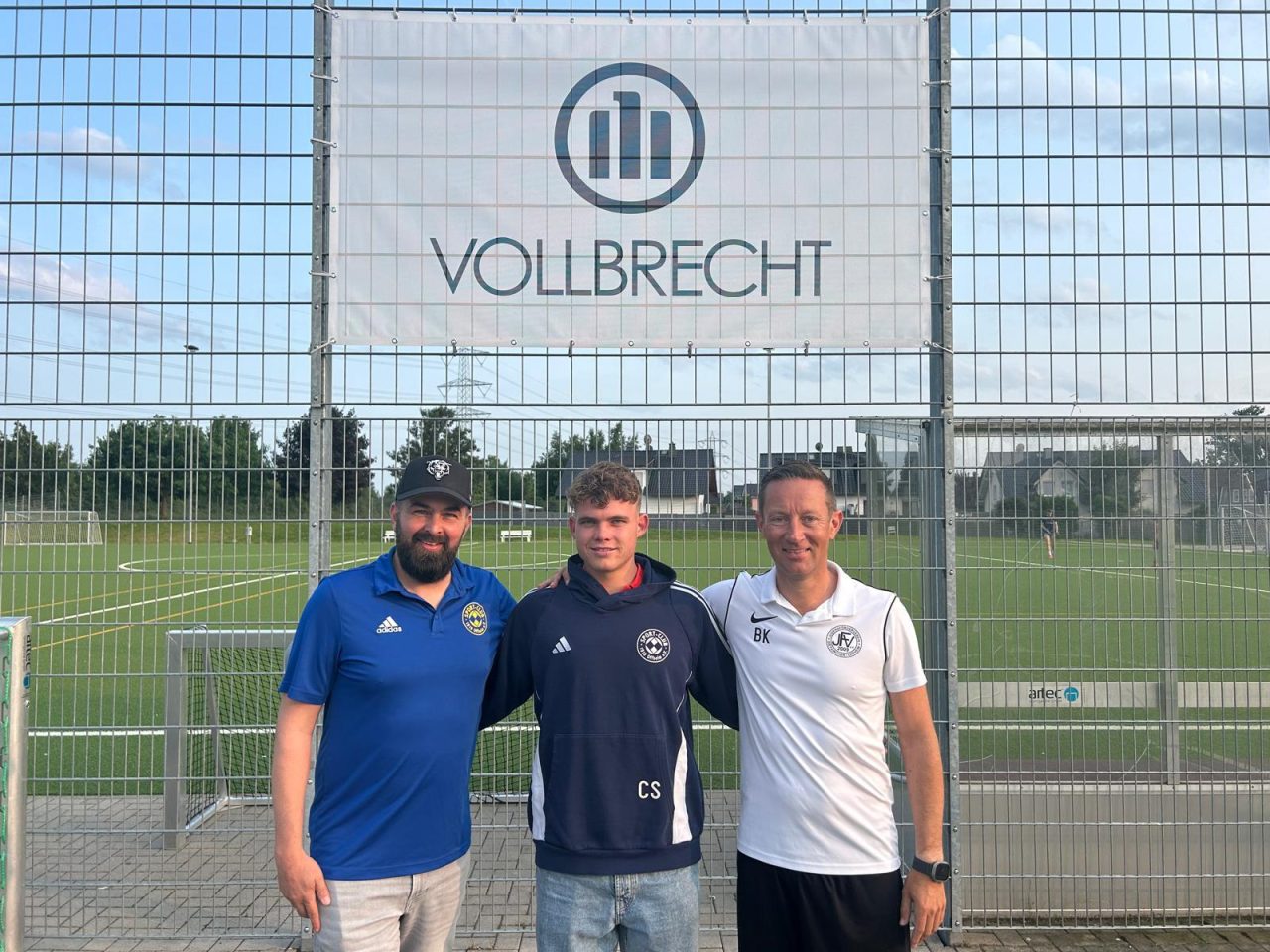 Christian Scheuren (Trainer), Johannes Moog, Benedikt Kutzmann (Technischer Leiter). (Foto: SC Offheim)
